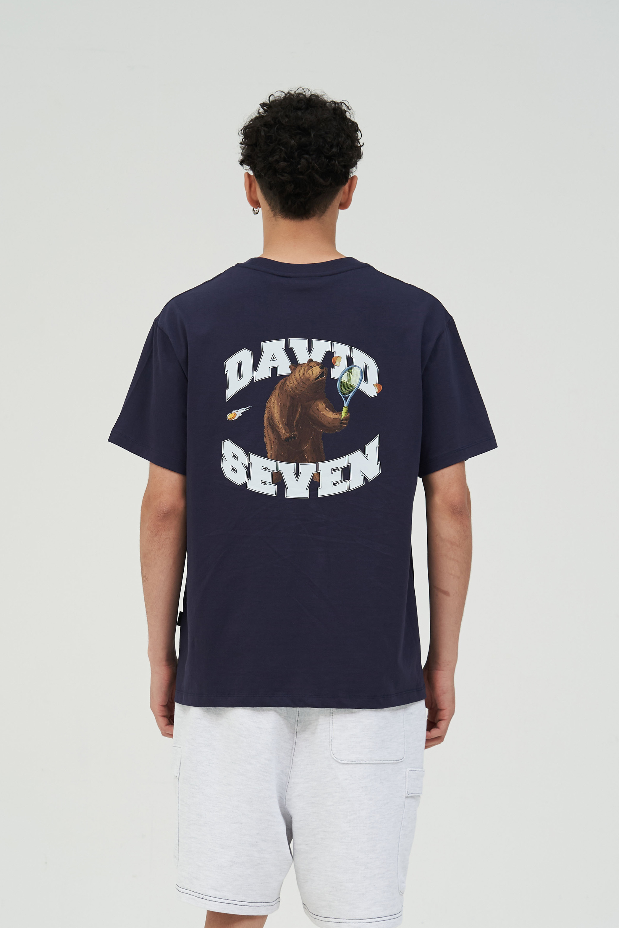 Tennis Bear T-shirts_navy