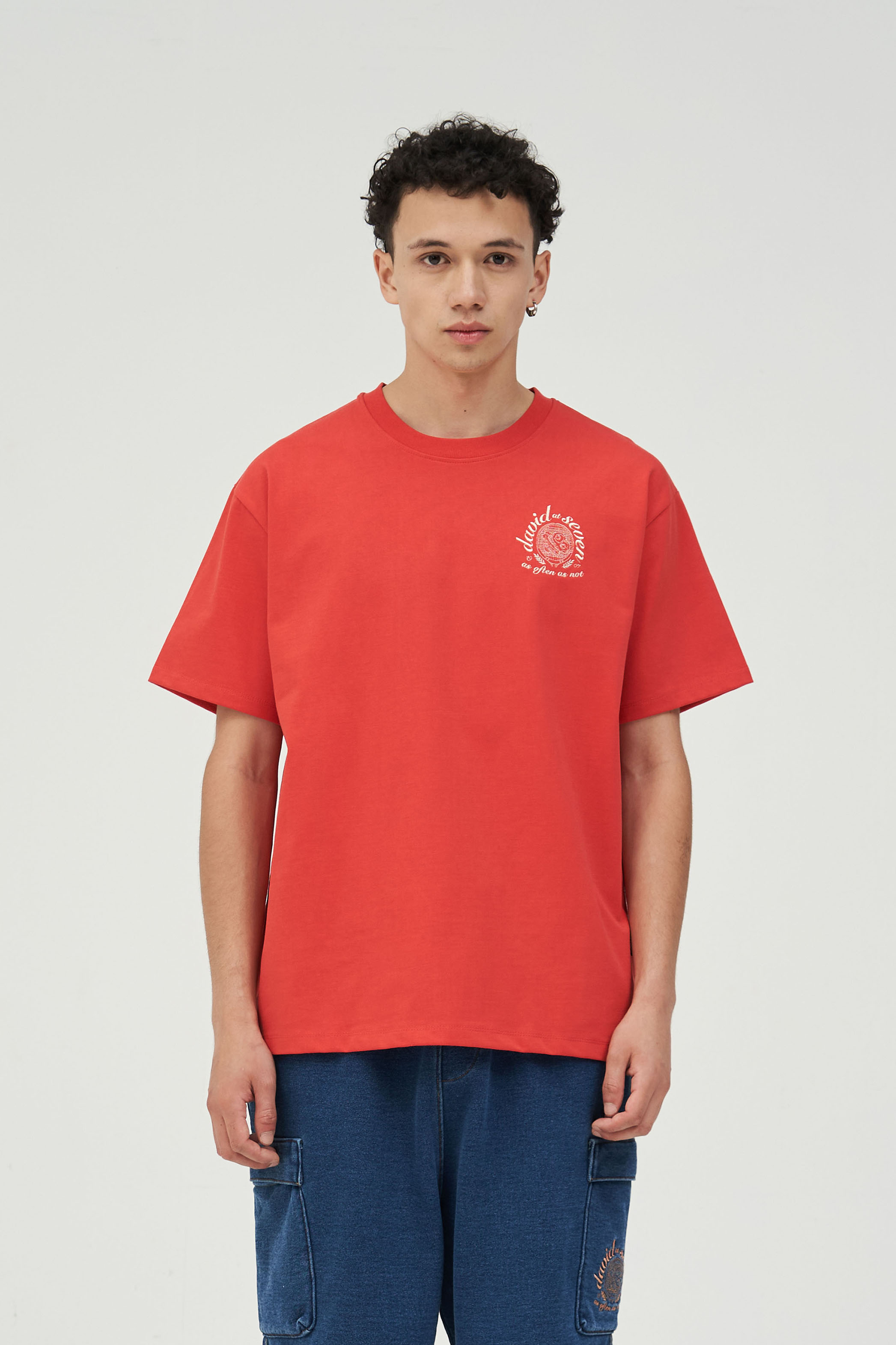 Sunny-Side Up Racket T-shirts_red