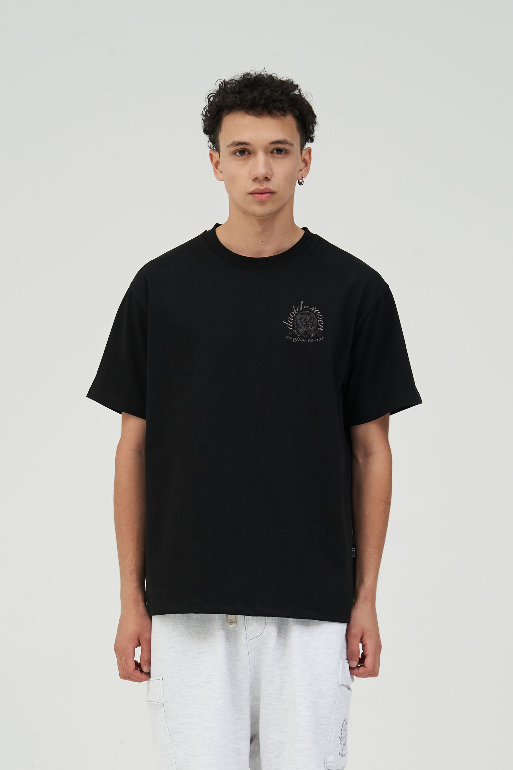 Sunny-Side Up Racket T-shirts_black